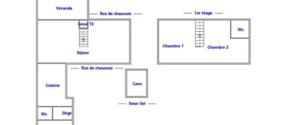 Maison 3 pièces de 73 m² à Orléans (45000)