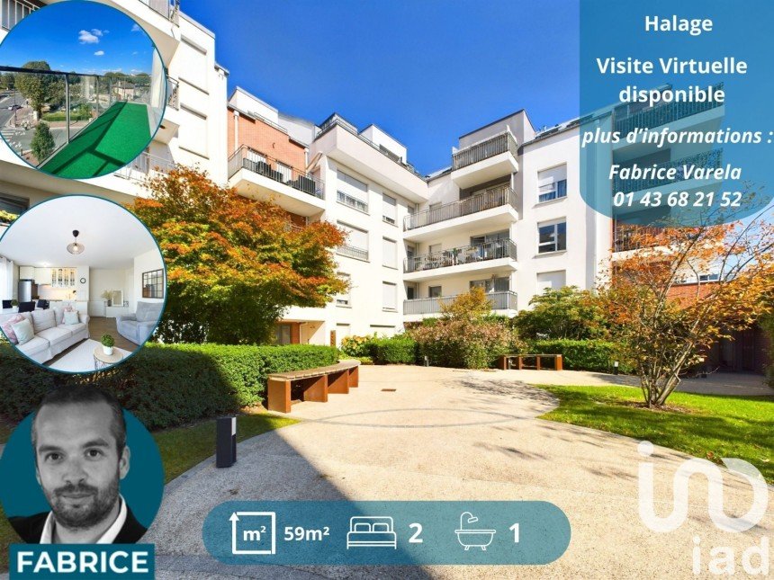 Appartement 3 pièces de 59 m² à Créteil (94000)