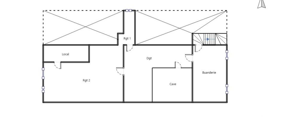 Maison de ville 8 pièces de 347 m² à Bordeaux (33000)