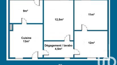 Maison de ville 4 pièces de 65 m² à Saint-Germain-des-Prés (45220)