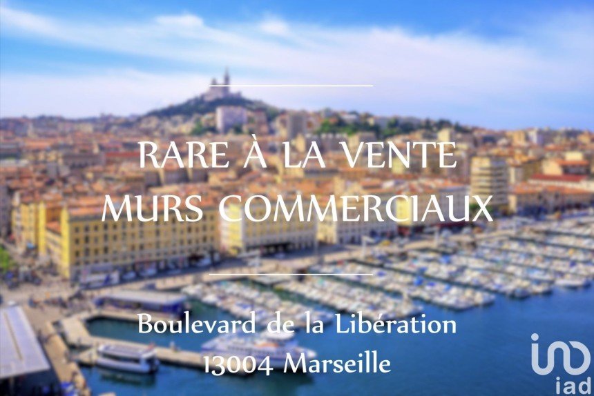 Murs commerciaux de 86 m² à Marseille (13004)