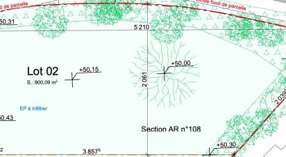 Terrain de 900 m² à La Chapelle-sur-Erdre (44240)