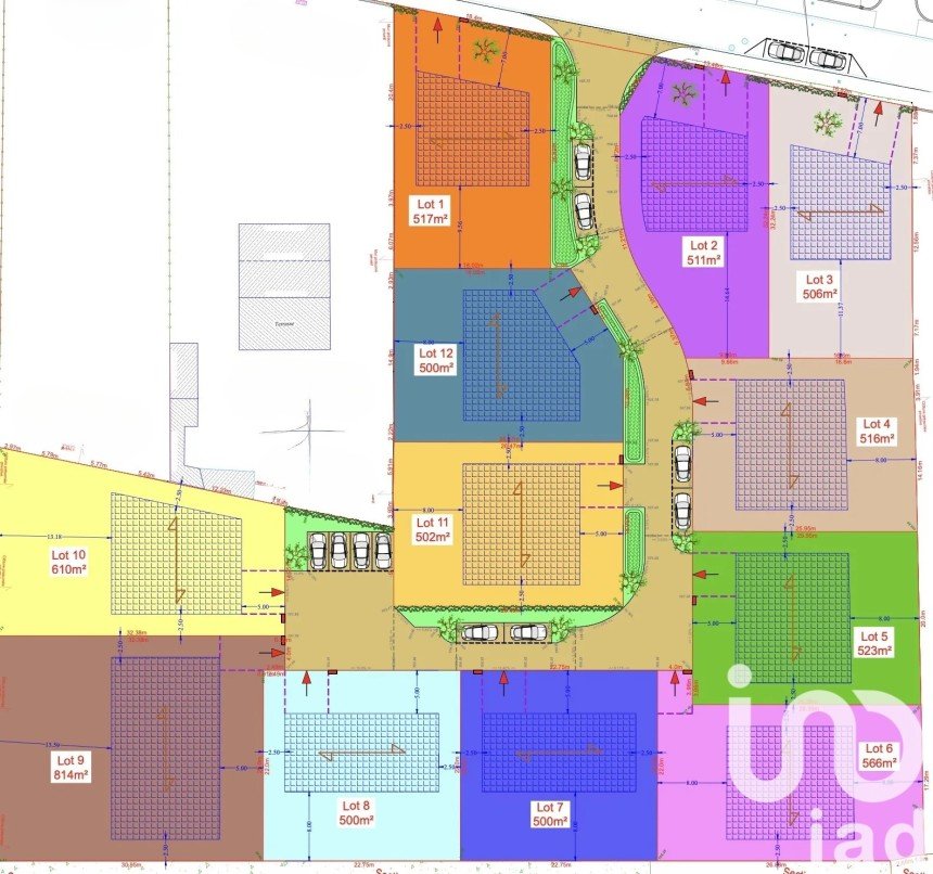 Terrain de 511 m² à Maule (78580)