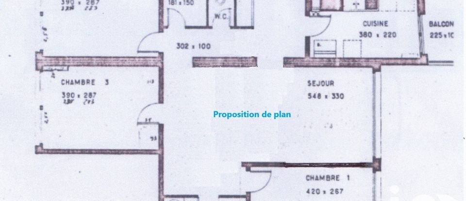 Apartment 4 rooms of 86 m² in Saint-Cloud (92210)