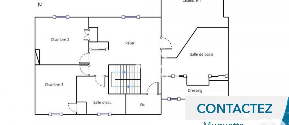 Maison traditionnelle 6 pièces de 183 m² à Crégy-lès-Meaux (77124)