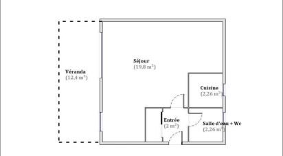 House 4 rooms of 60 m² in Villeneuve-Loubet (06270)