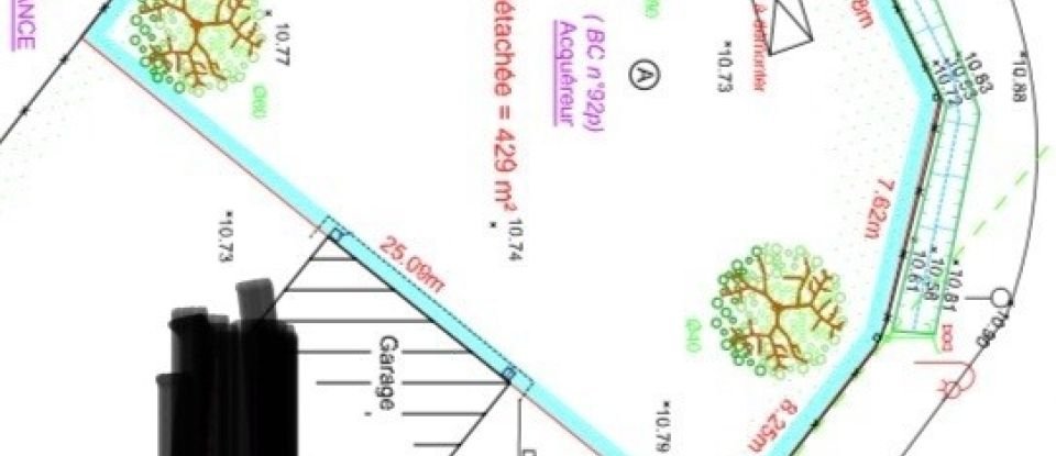 Land of 429 m² in Andernos-les-Bains (33510)