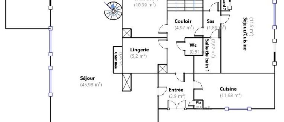 Maison d’architecte 6 pièces de 182 m² à Camiers (62176)