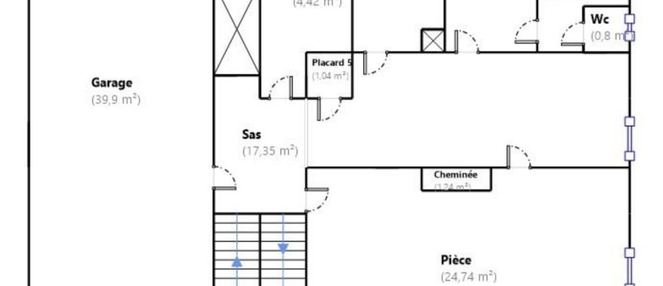 Architect house 6 rooms of 182 m² in Camiers (62176)