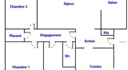 Appartement 4 pièces de 70 m² à Brest (29200)