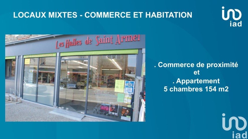 Murs commerciaux de 295 m² à Saint-Armel (35230)