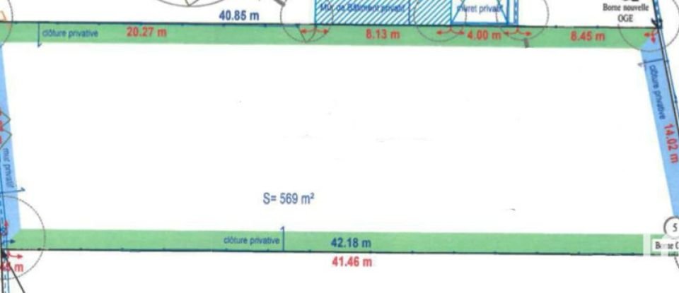 Terrain de 569 m² à Héricy (77850)