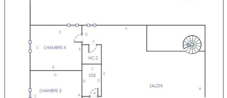 Maison de village 6 pièces de 116 m² à Vert-le-Petit (91710)