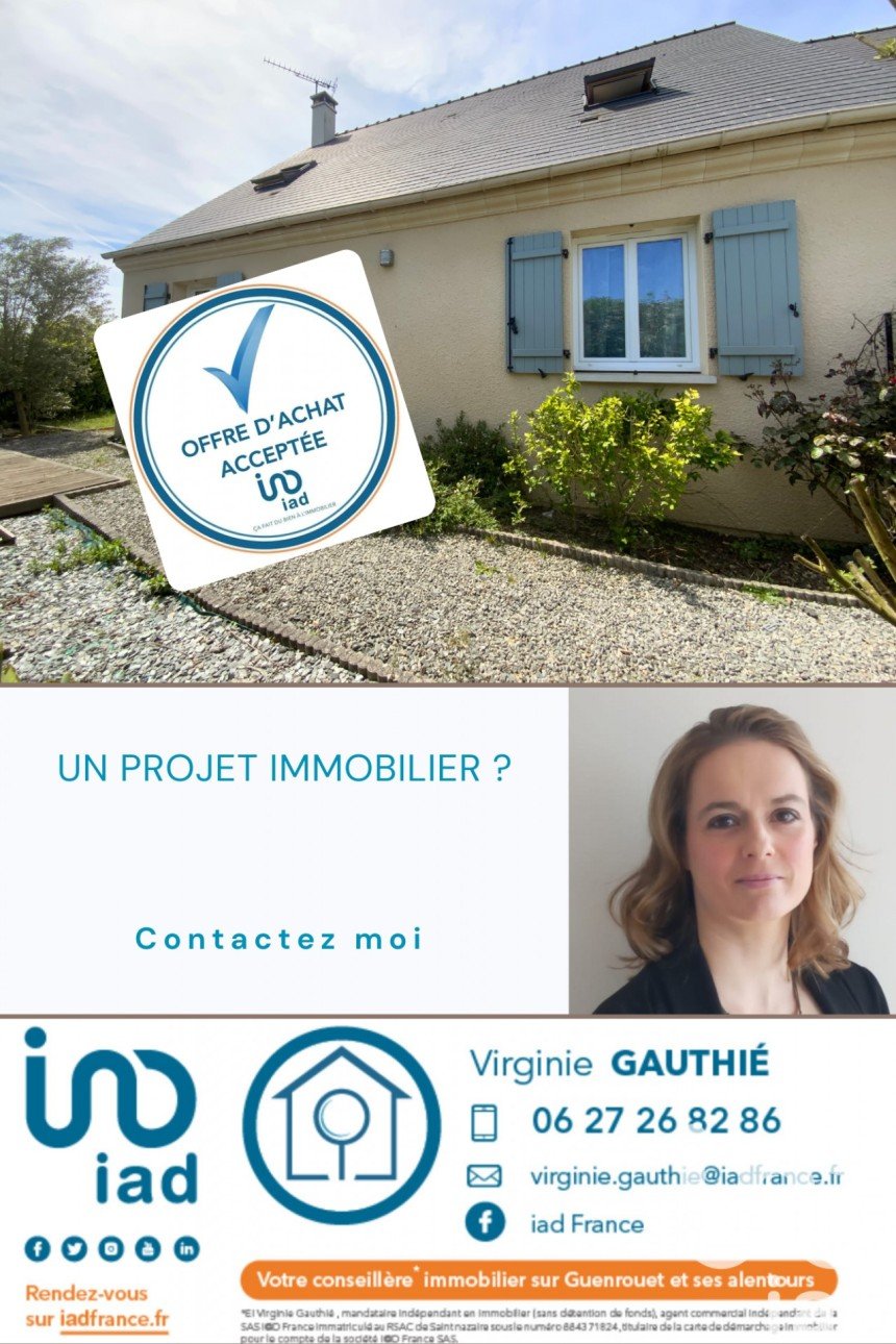 Maison 6 pièces de 102 m² à Sainte-Anne-sur-Brivet (44160)