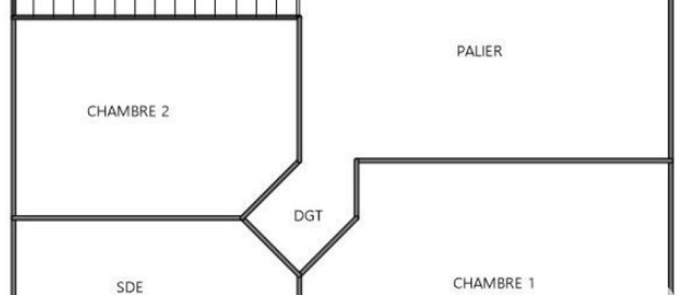 House 3 rooms of 59 m² in Saint-Georges-du-Bois (17700)