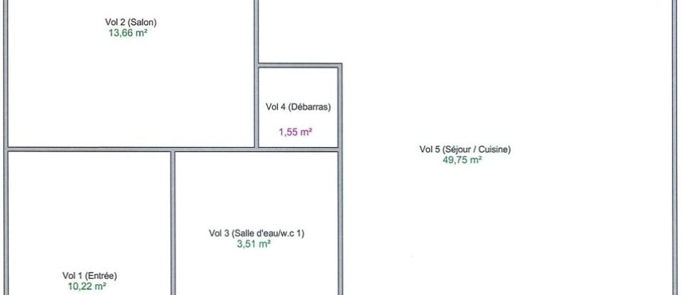 Maison 7 pièces de 154 m² à Crolles (38920)