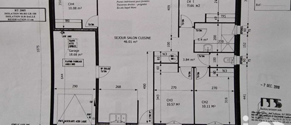 Maison traditionnelle 5 pièces de 101 m² à Saint-Julien-des-Landes (85150)