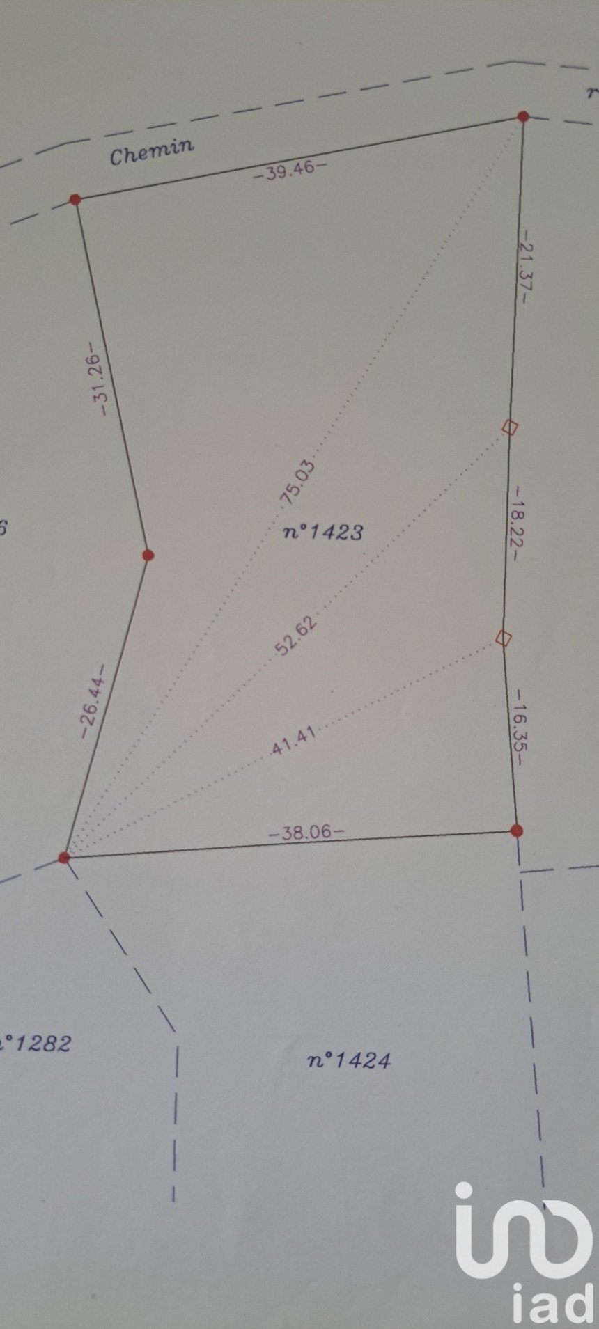 Land of 2,031 m² in Campsegret (24140)