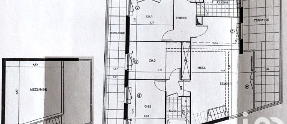 Appartement 5 pièces de 109 m² à Massy (91300)