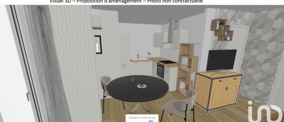 Studio 1 pièce de 28 m² à Reims (51100)