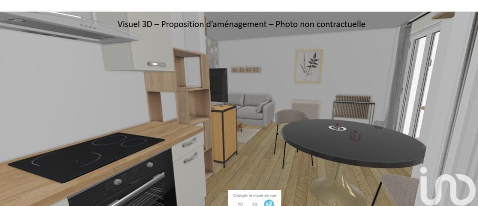 Studio 1 pièce de 28 m² à Reims (51100)