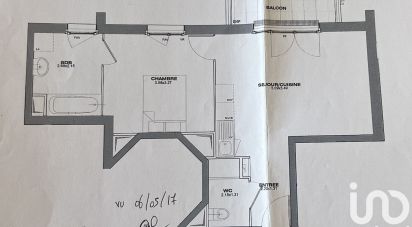 Appartement 2 pièces de 42 m² à Orly (94310)