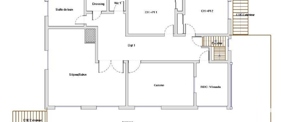 House 6 rooms of 144 m² in Varces-Allières-et-Risset (38760)