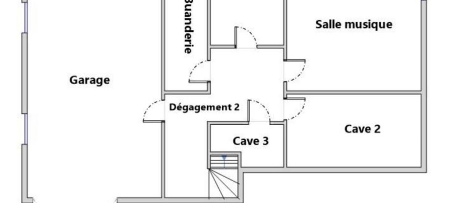 Traditional house 6 rooms of 116 m² in Kœnigsmacker (57970)