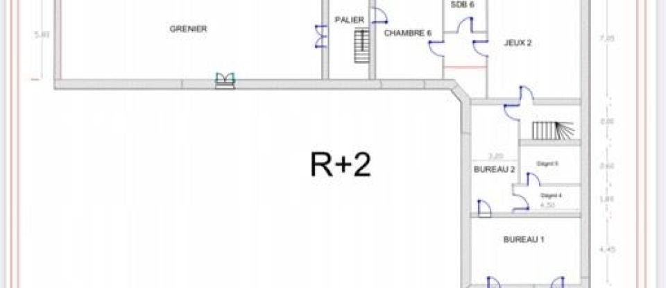 Demeure 14 pièces de 681 m² à Le Plessis-Placy (77440)