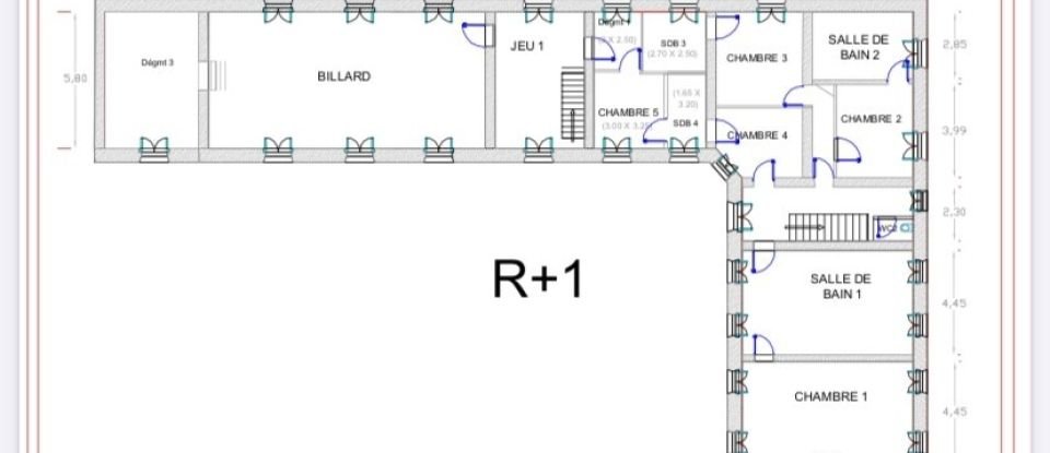 Demeure 14 pièces de 681 m² à Le Plessis-Placy (77440)