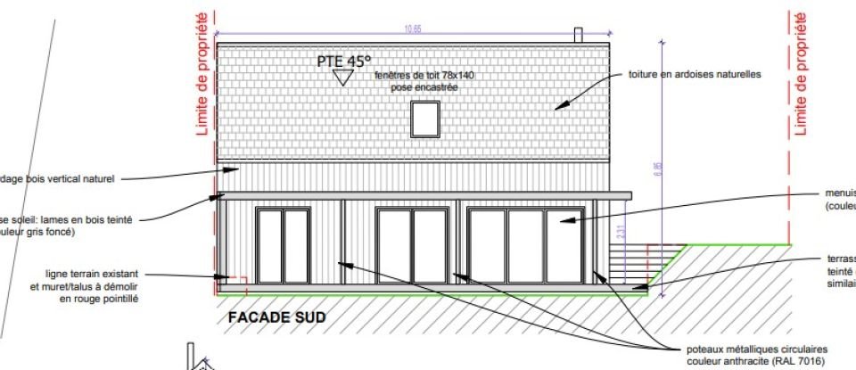 Land of 1,540 m² in Plouhinec (29780)