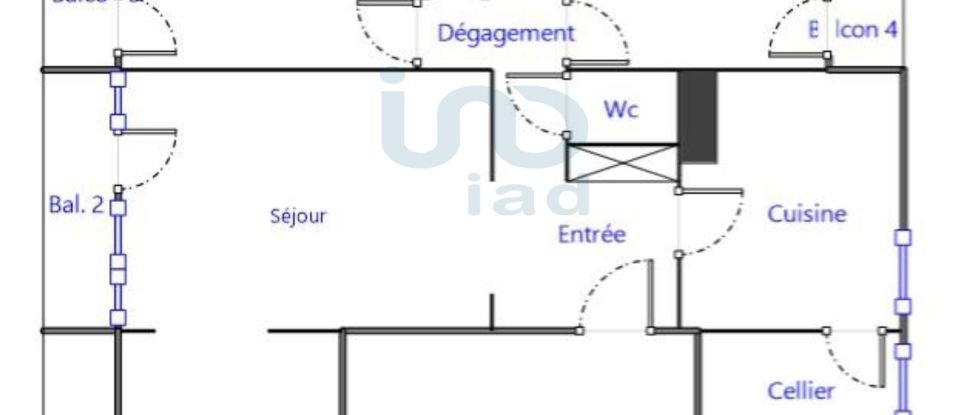 Apartment 3 rooms of 73 m² in Biscarrosse (40600)