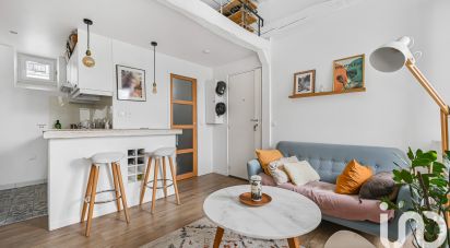 Studio 1 pièce de 19 m² à Paris (75018)