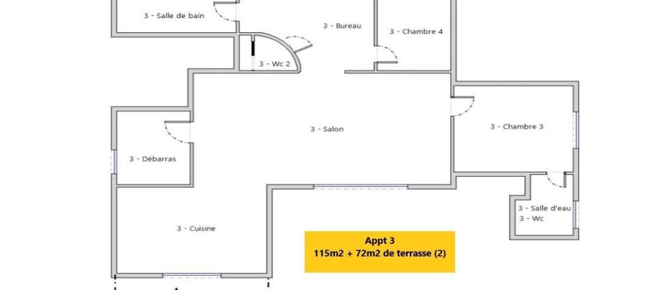 House 11 rooms of 315 m² in Colomars (06670)