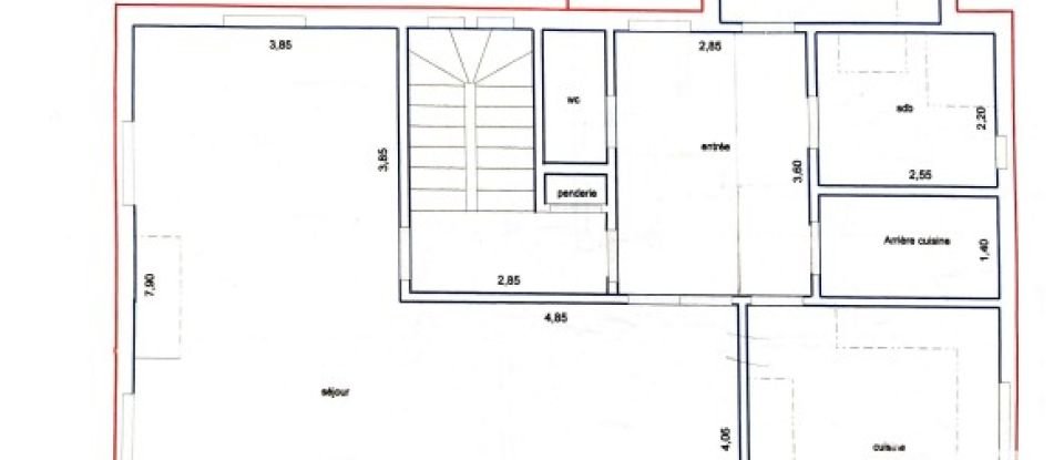 Maison traditionnelle 7 pièces de 170 m² à Lannion (22300)