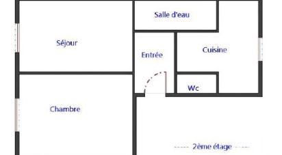 Apartment 2 rooms of 27 m² in Aulnay-sous-Bois (93600)