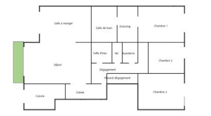 Apartment 5 rooms of 110 m² in Saint-Maurice (94410)