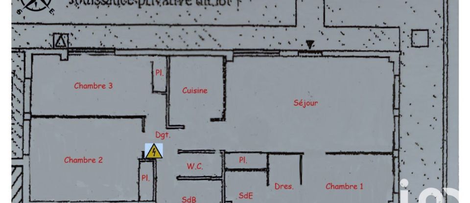 Appartement 4 pièces de 93 m² à Rueil-Malmaison (92500)