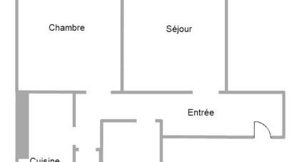 Appartement 2 pièces de 49 m² à Paris (75015)