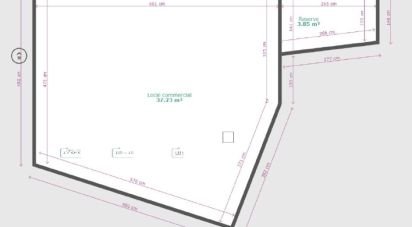 Droit au bail de 38 m² à Bordeaux (33000)