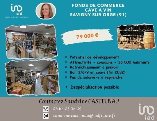 Retail property of 90 m² in Savigny-sur-Orge (91600)