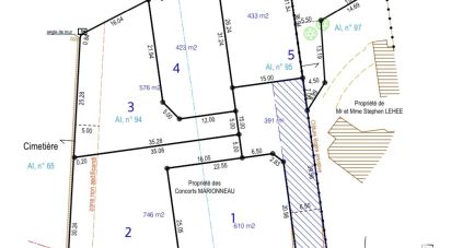 Land of 576 m² in Saint-Melaine-sur-Aubance (49610)