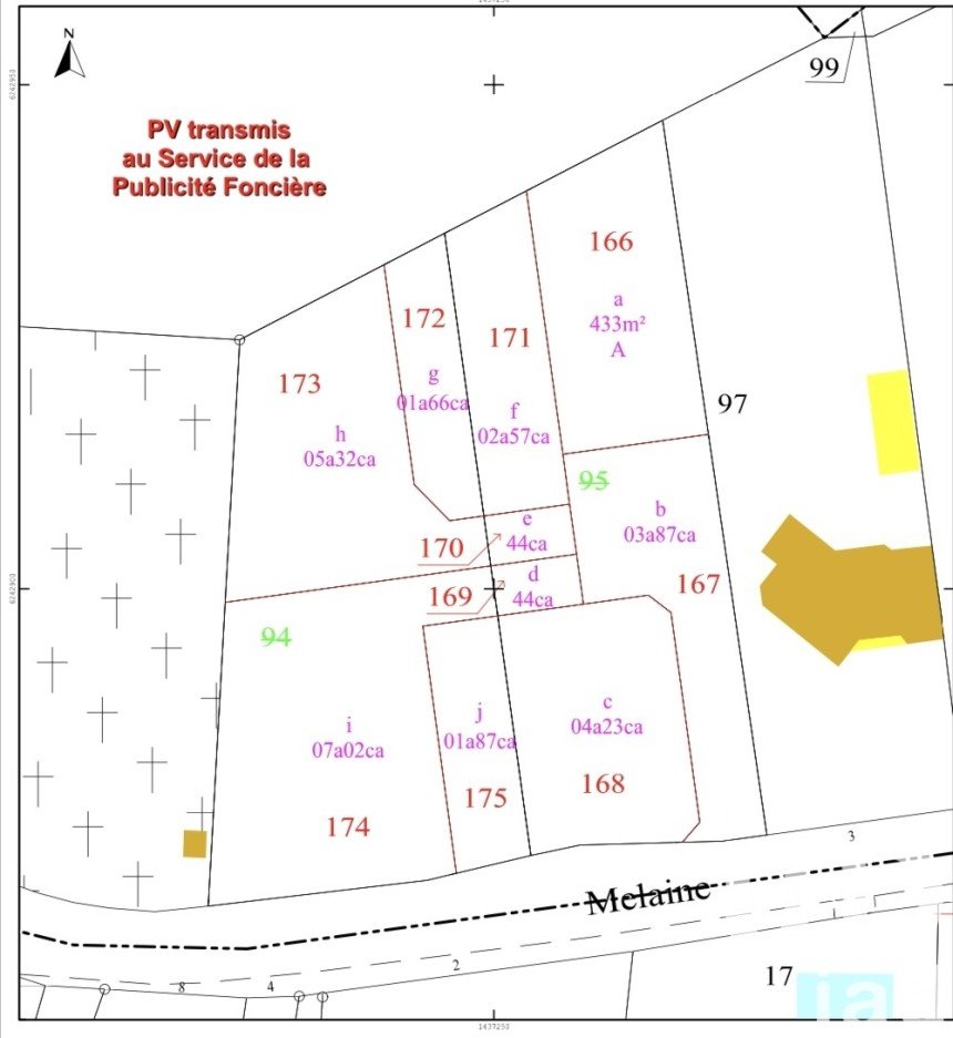 Land of 576 m² in Saint-Melaine-sur-Aubance (49610)