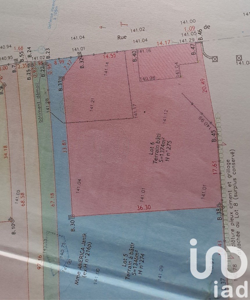 Terrain de 1 374 m² à Quittebeuf (27110)