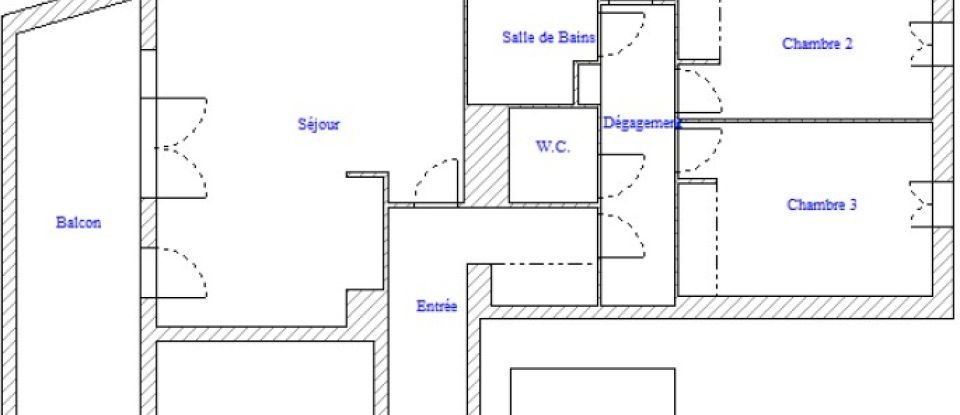 Appartement 4 pièces de 85 m² à Bron (69500)