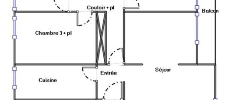 Apartment 4 rooms of 93 m² in Toulouse (31300)