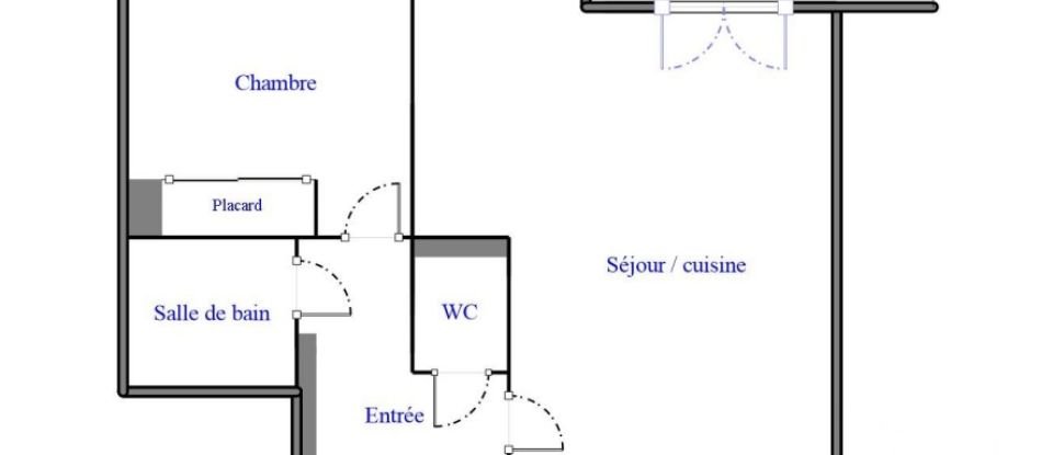 Apartment 2 rooms of 44 m² in Cavignac (33620)