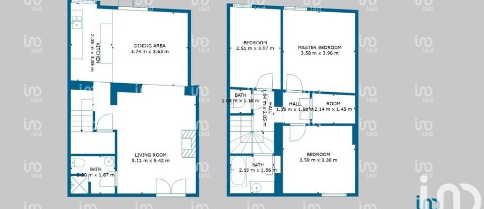 Maison 5 pièces de 104 m² à Roquebrune-sur-Argens (83520)