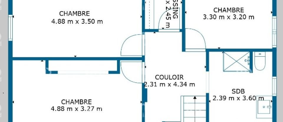 House 10 rooms of 240 m² in La Rivière-Saint-Sauveur (14600)