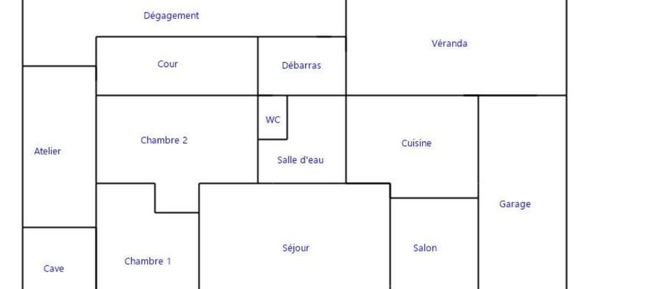 Maison traditionnelle 4 pièces de 65 m² à Bouguenais (44340)